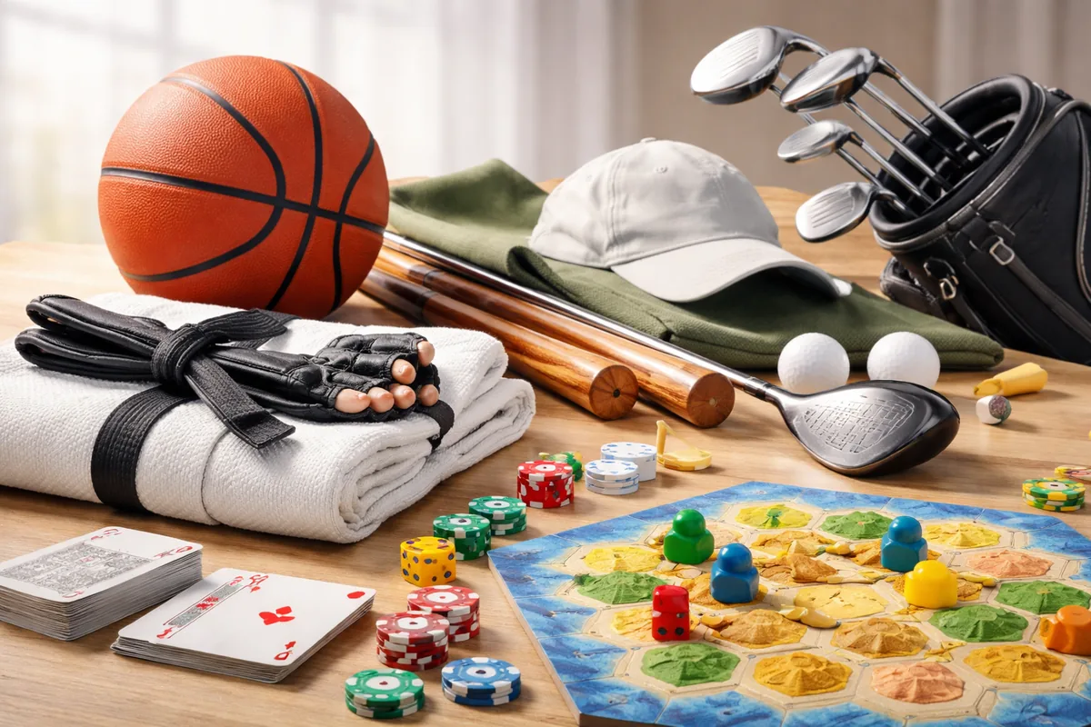 Quel sport choisir parmi le basketball, l'aïkido, le golf et les jeux de société