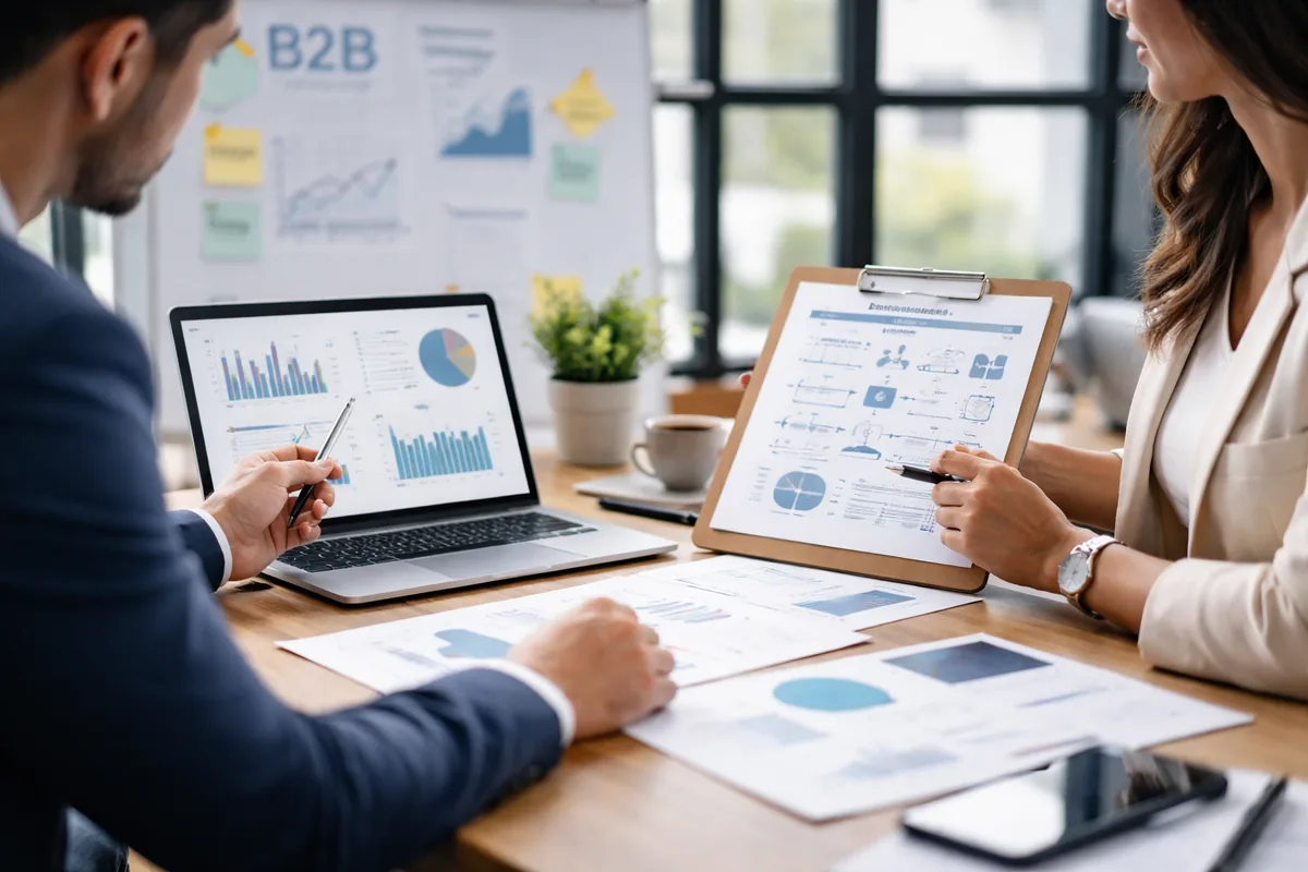 Comment établir un plan de développement commercial pour une entreprise B2B