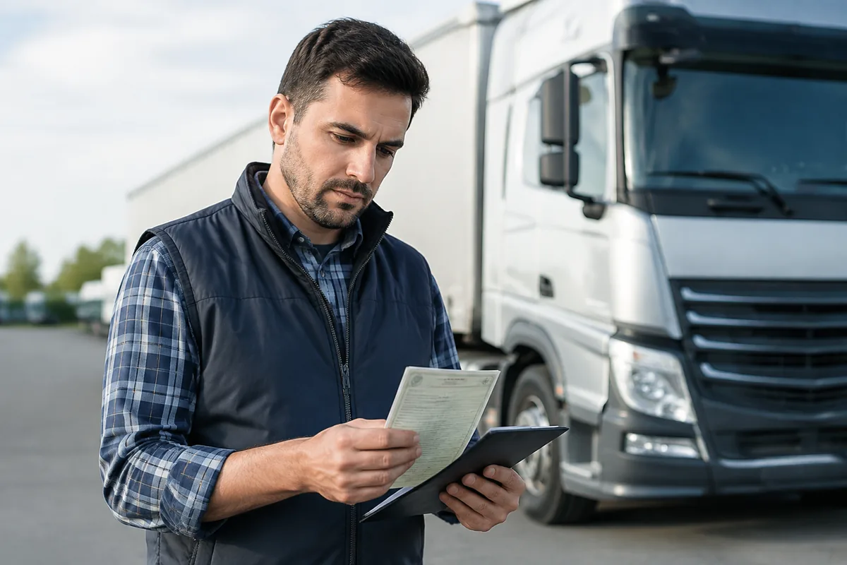 Quelles informations vérifier sur la carte grise d’un camion avant de l’assurer ?