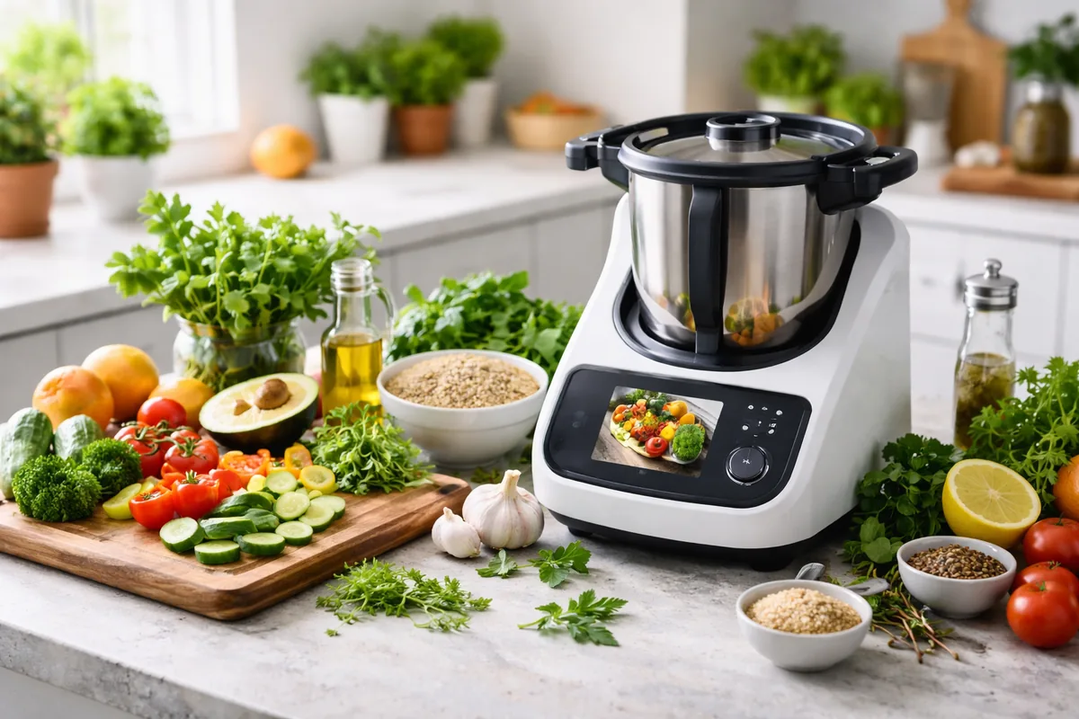 Comment préparer des recettes saines avec des ingrédients naturels et un robot de cuisine