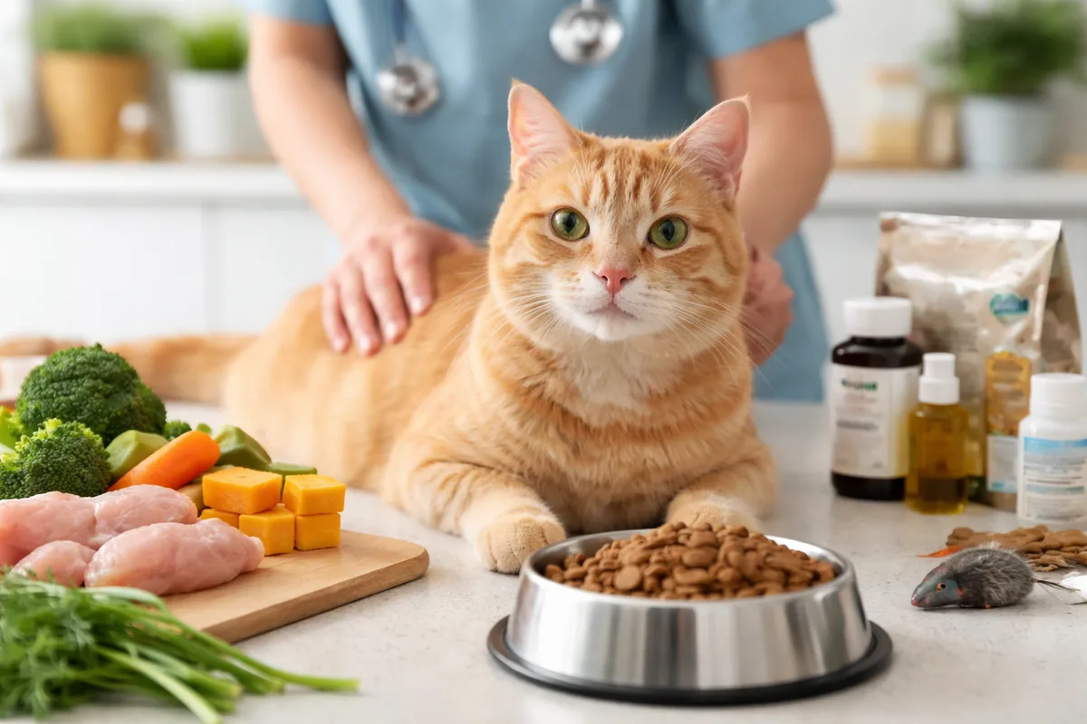 Comment améliorer le bien-être de votre chat avec une nutrition adaptée et des soins vétérinaires